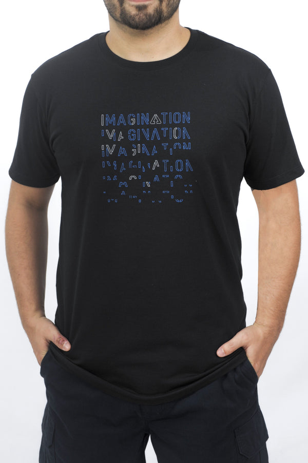 Camiseta Masculina Estampa Imagination